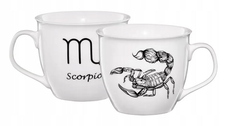 Kubek Ambition Zodiac porcelana 550 ml SKORPION