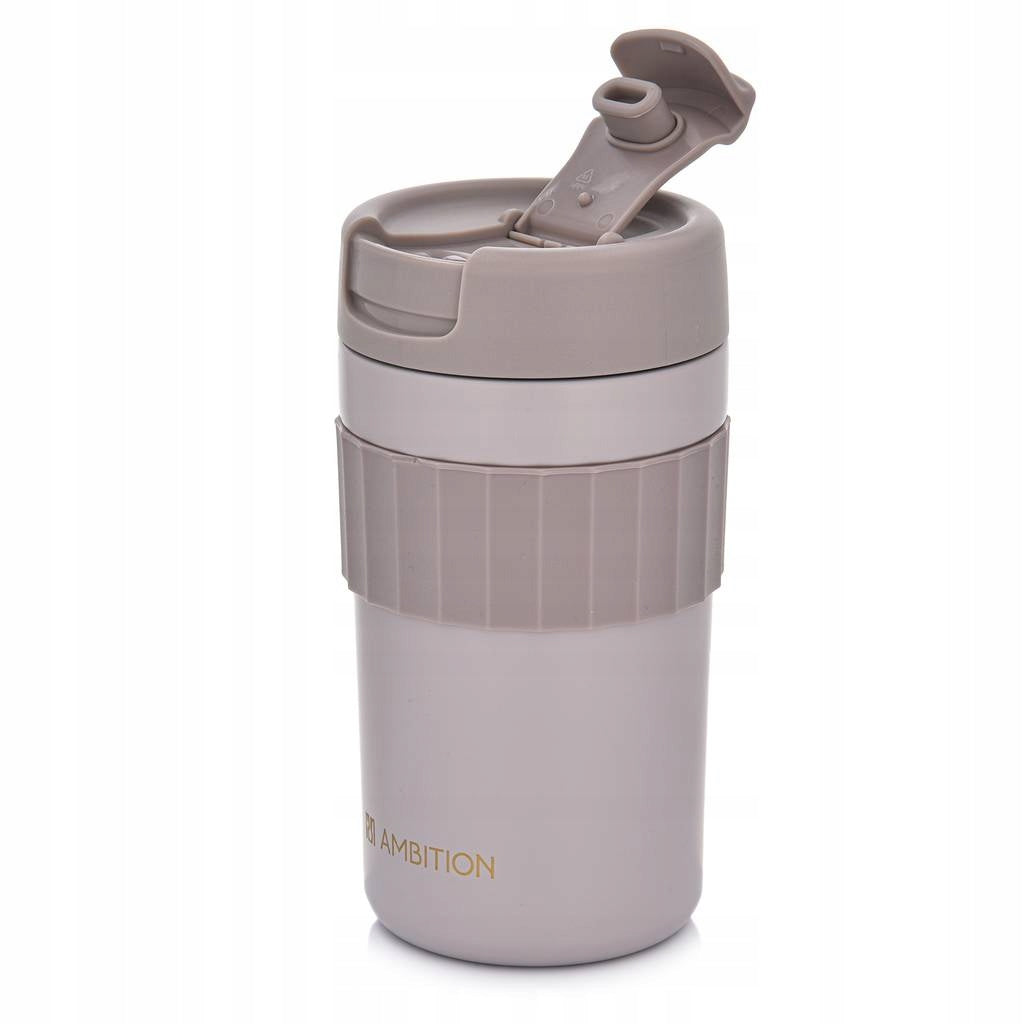 KUBEK TERMICZNY BEŻOWY NINO AMBITION 450 ML
