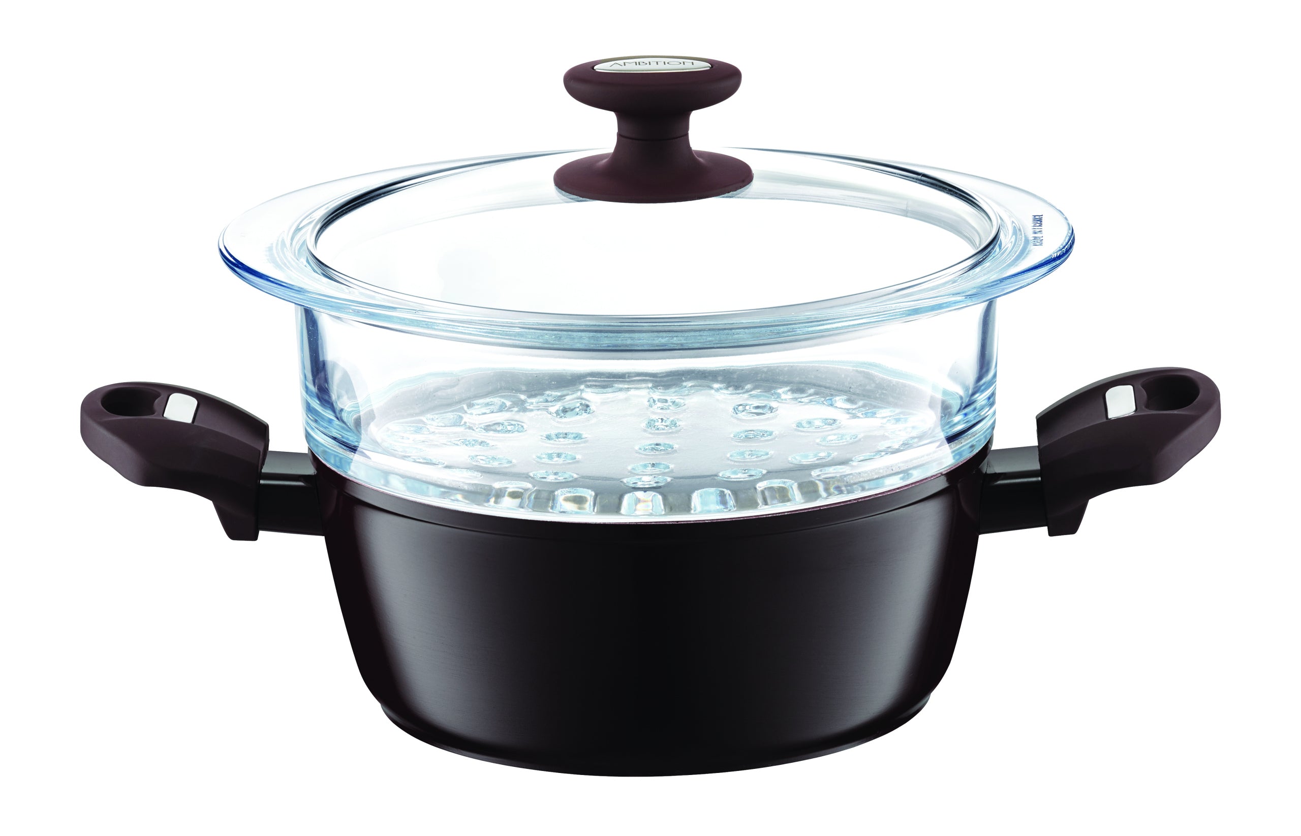 50254 AMBITION MASTER STONE GARNEK DO GOTOWANIA NA PARZE 24CM 4,4L
