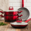 Garnek tradycyjny Ambition OMBRE RED 2,3 l