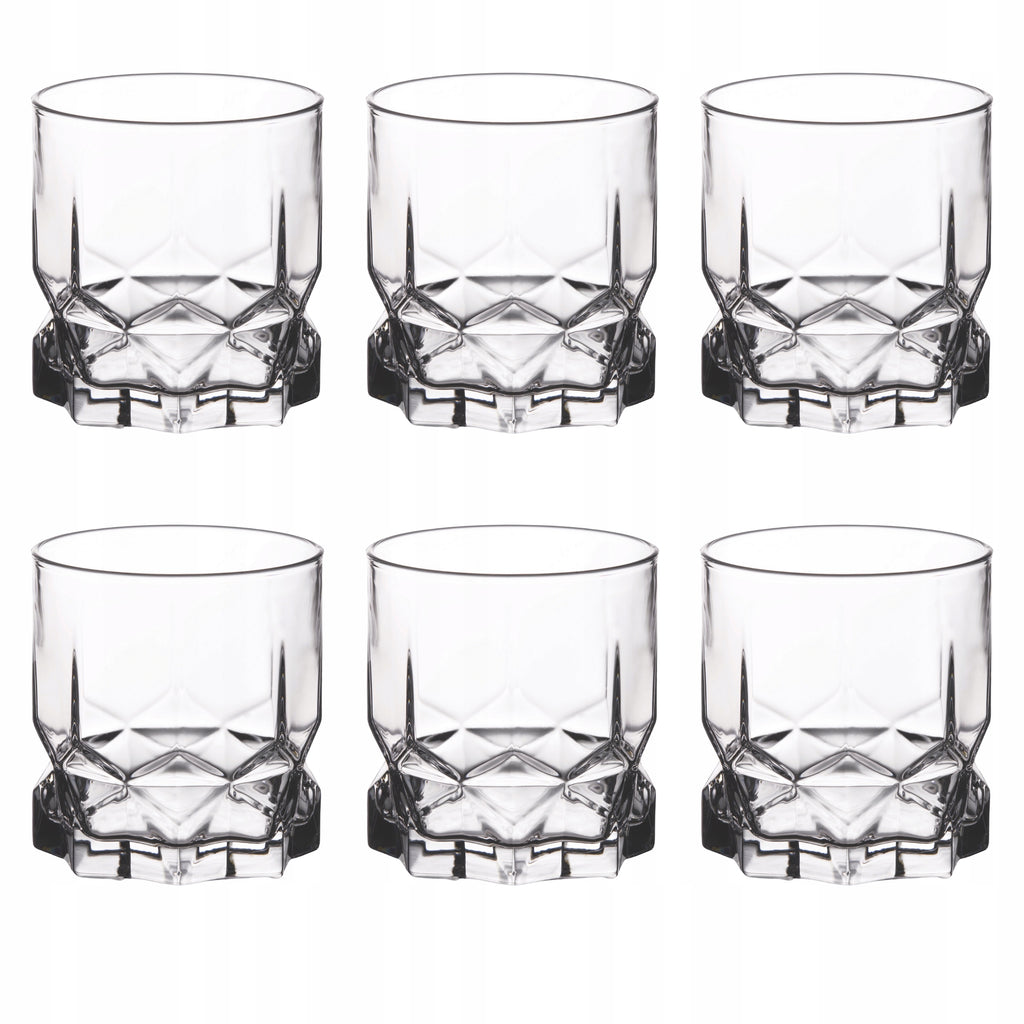 Szklanki do Whisky 6szt. AMBITION 325ml Diamond
