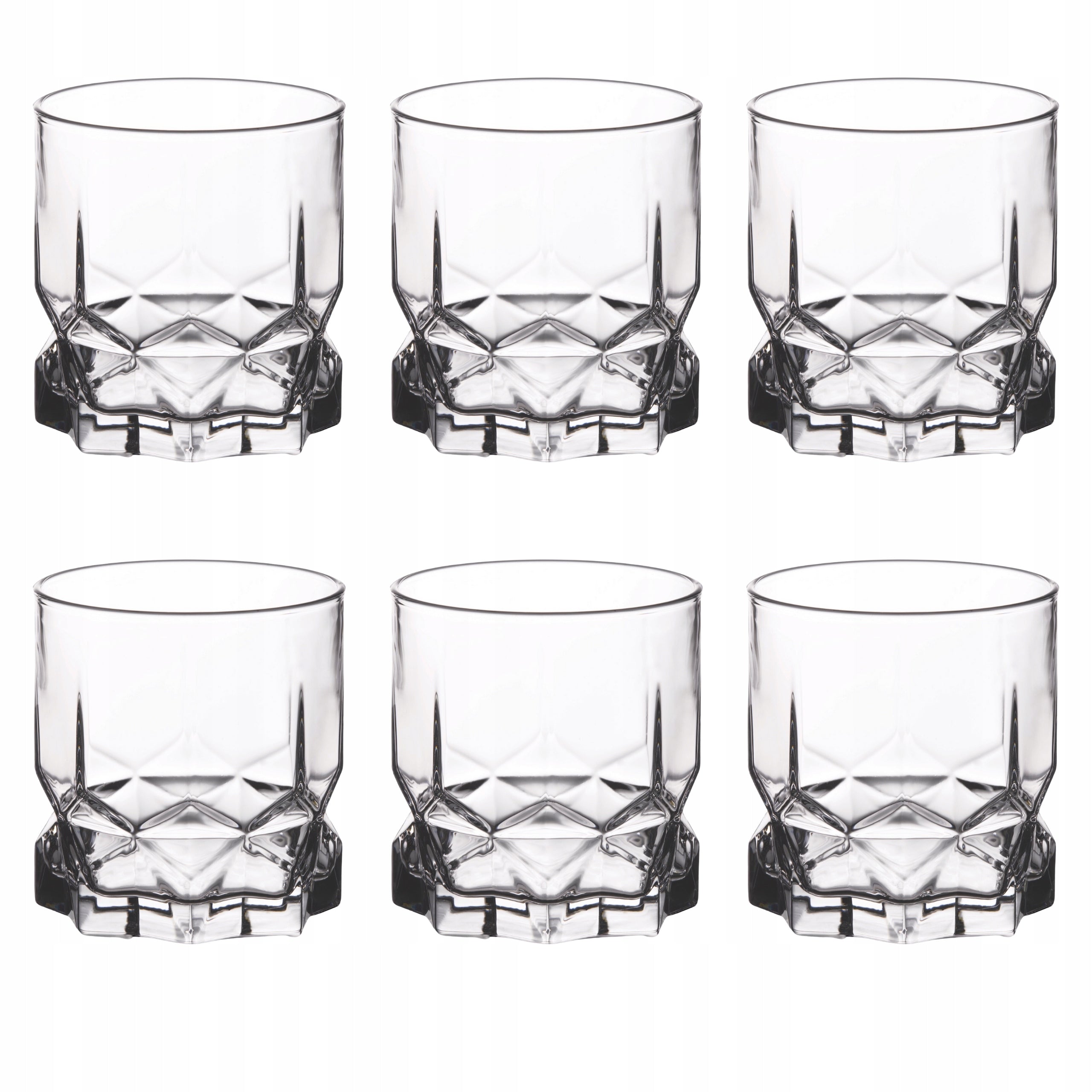 Szklanki do Whisky 6szt. AMBITION 325ml Diamond
