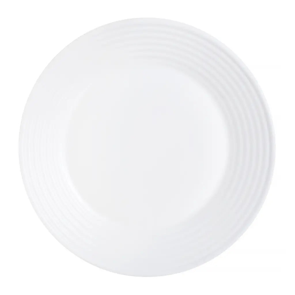 TALERZ OBIADOWY PŁYTKI BIAŁY HARENA LUMINARC 27 CM