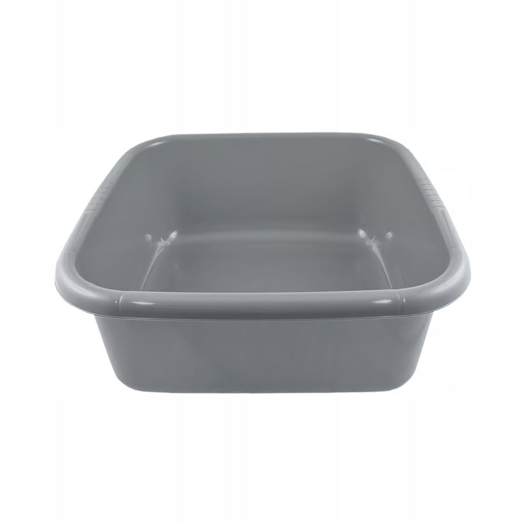 DOMOTTI Miska Plastikowa 25 cm 4 l KAJA Szara 9409