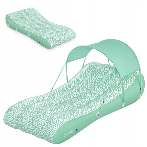 35837 Materac dmuchany z daszkiem Comfy Chill 178 x 102 cm BESTWAY