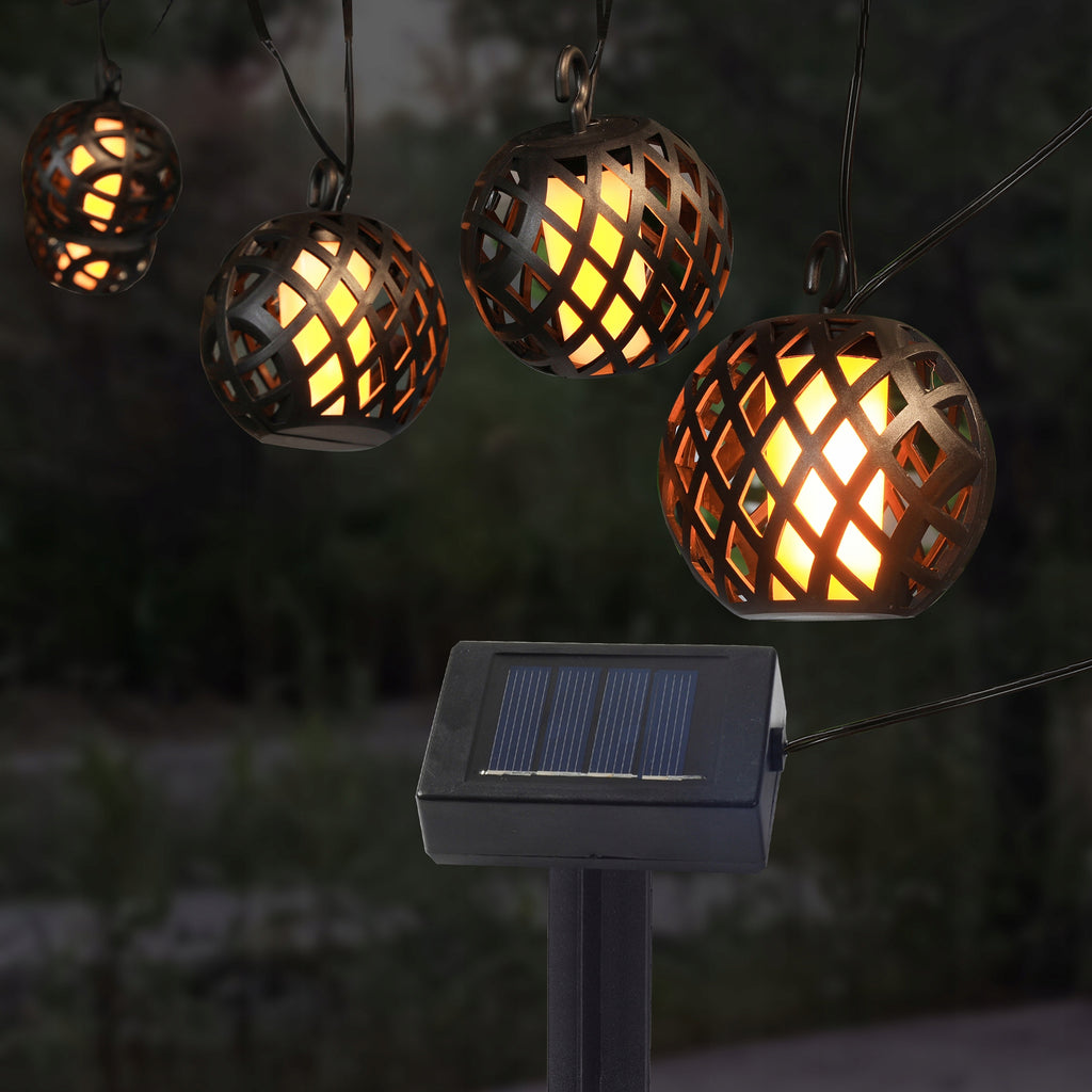 91328 Girlanda ogrodowa solarna 4,4 m lampion PATIO