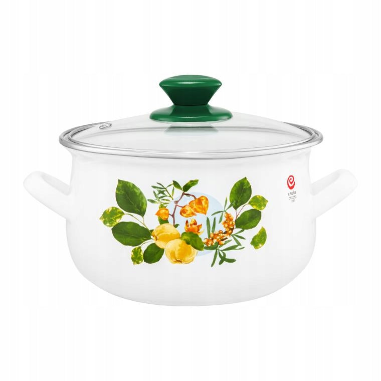 Garnek tradycyjny Emalia Olkusz PIGWA 3,8 l