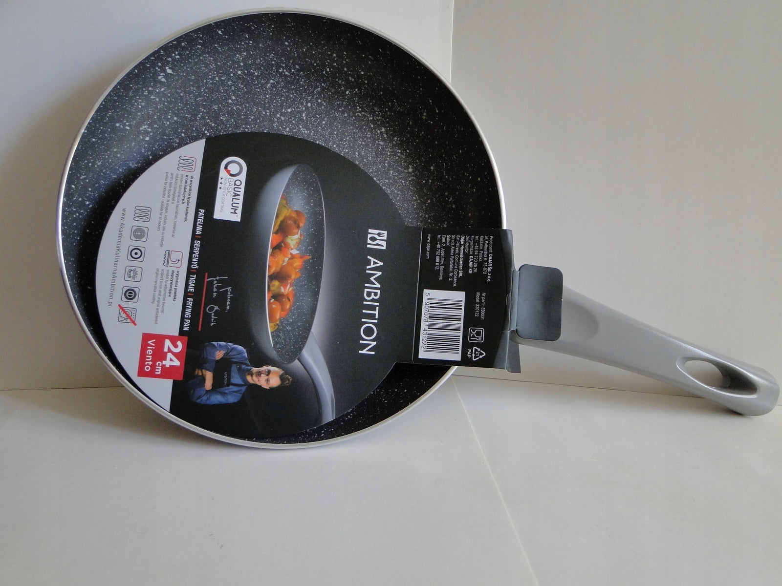 Patelnia tradycyjna Ambition 12 cm non-stick (nieprzywierająca)