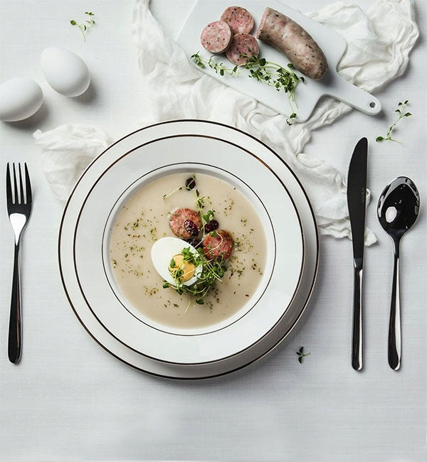 Widelczyk deserowy połysk Ambition ROMA 6 szt.