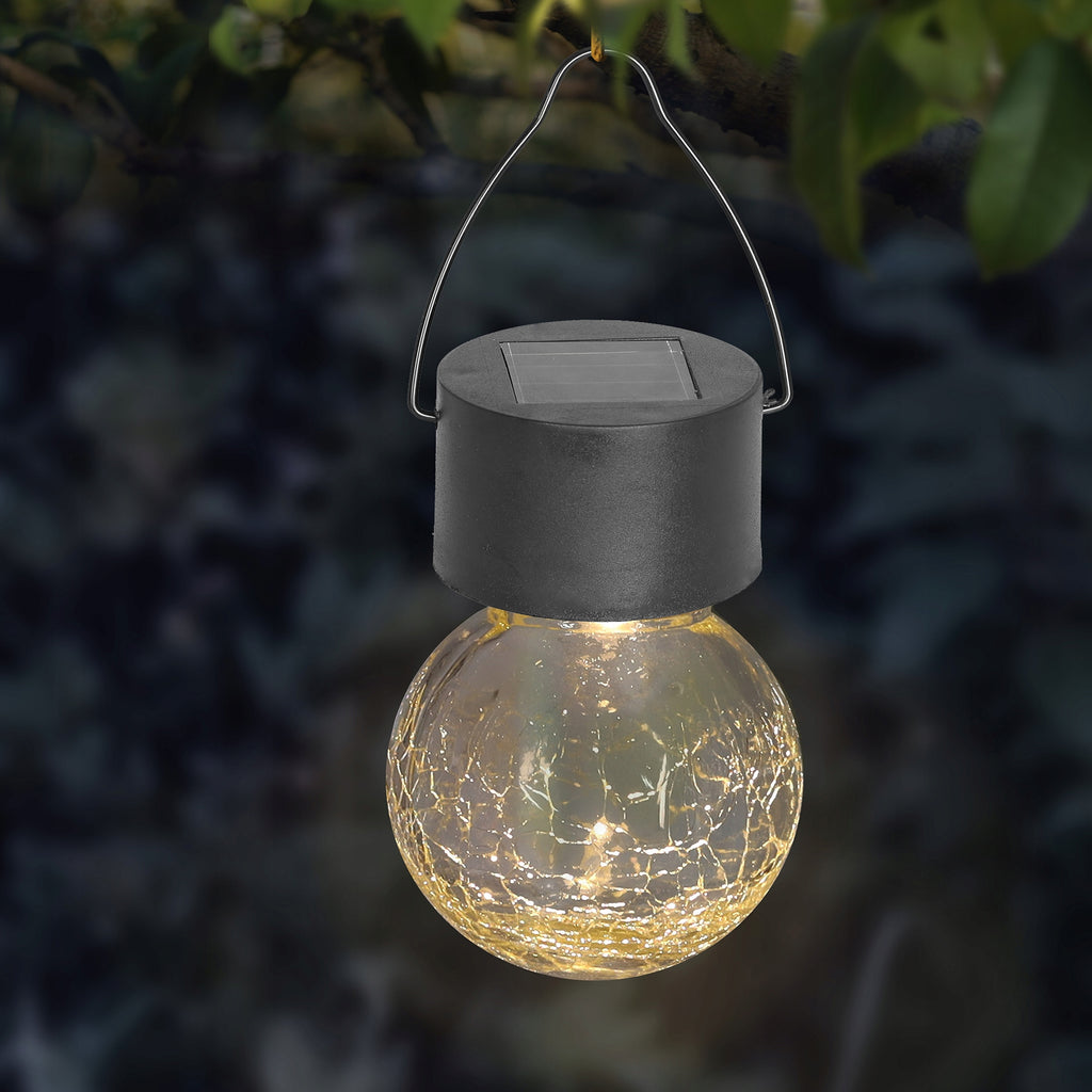 91325 Lampa ogrodowa solarna 6 cm wisząca kula PATIO