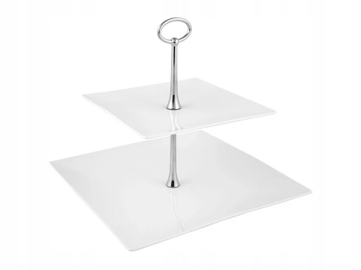 PATERA AMBITION PORTO 26,5 CM 2-POZIOMY BIAŁA