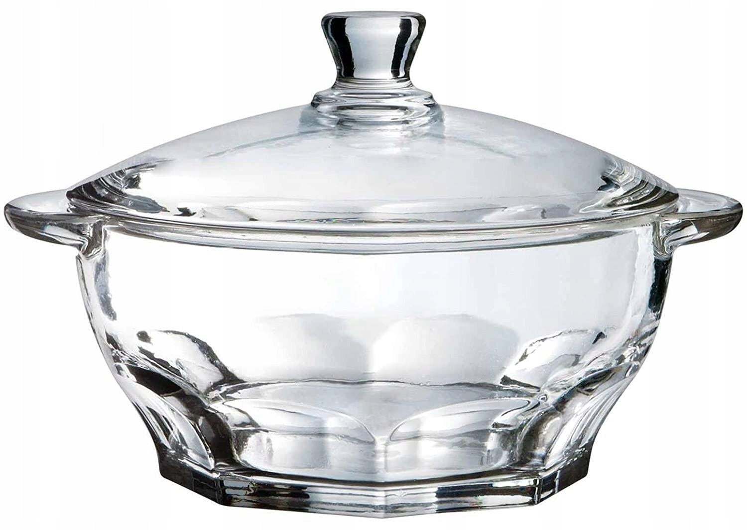 Szklana misa salaterka z pokrywką waza Luminarc Granity 2,5l