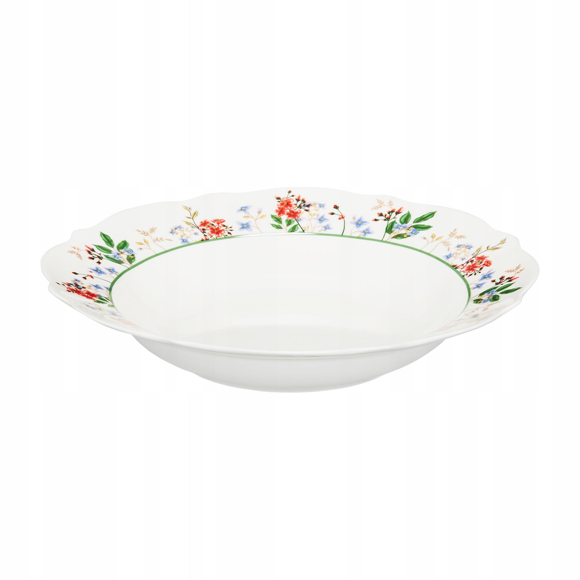 Talerz obiadowy głęboki Ambition Rosalia 23 cm