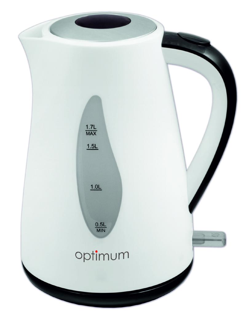 Czajnik elektryczny Optimum CJS-4013 2200 W 1,7 l biały