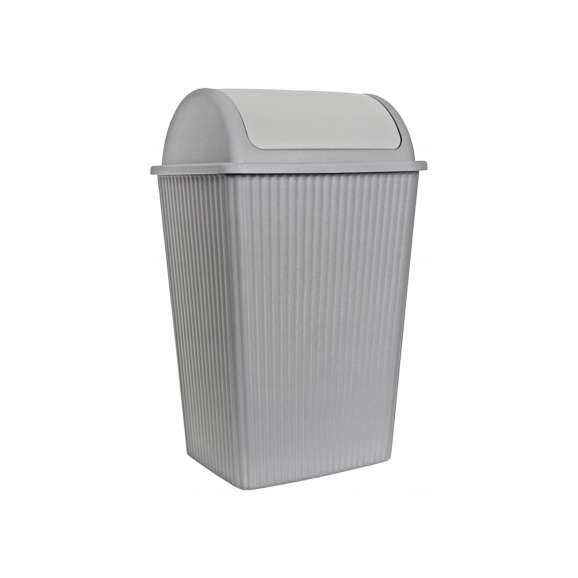 90131 Kosz na śmieci Curly 10 l szary DOMOTTI
