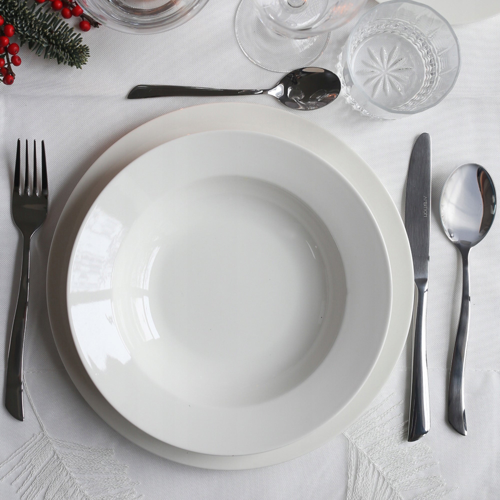 Talerz deserowy Ambition Aura 19 cm