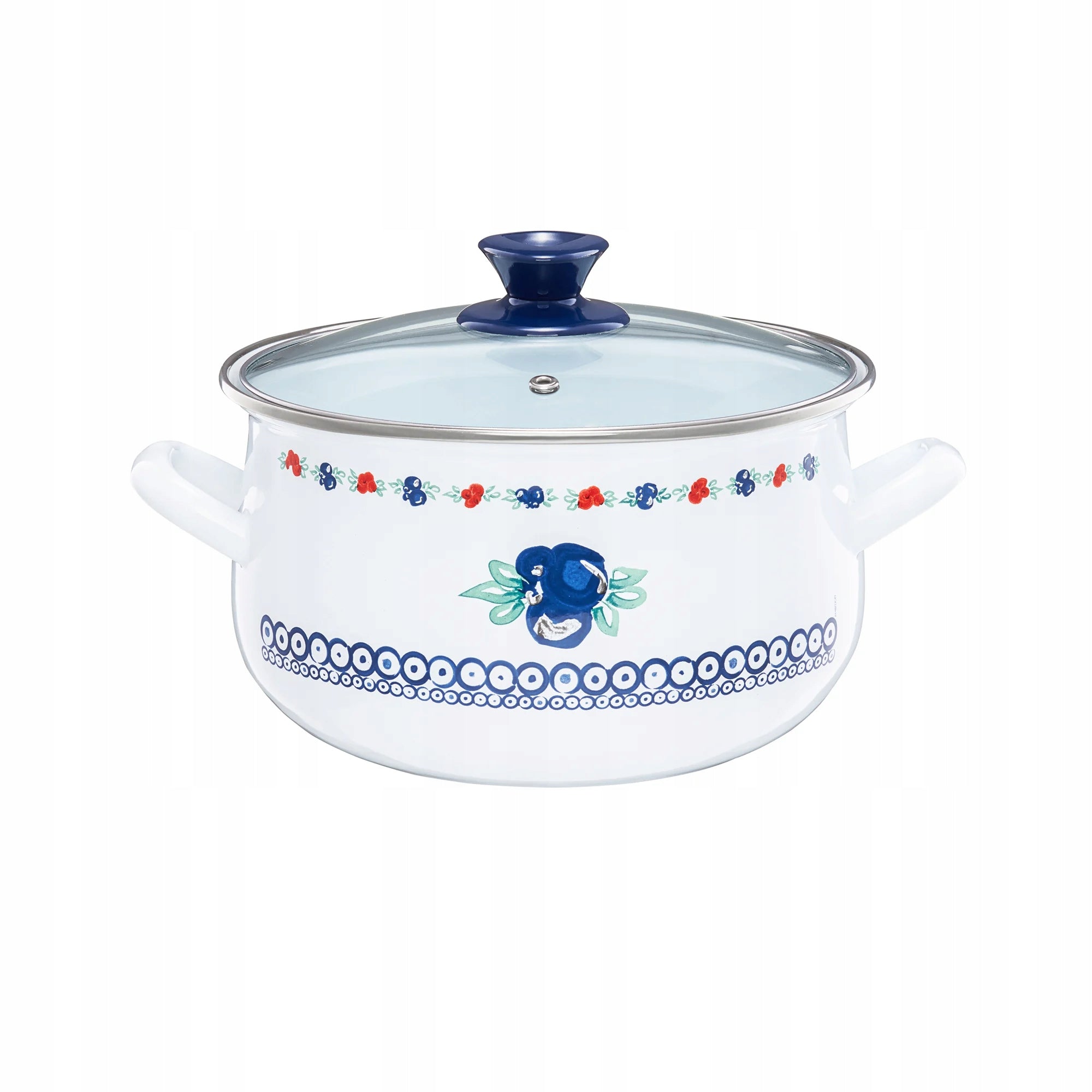 Garnek tradycyjny Emalia Olkusz Kalina 2,9 l