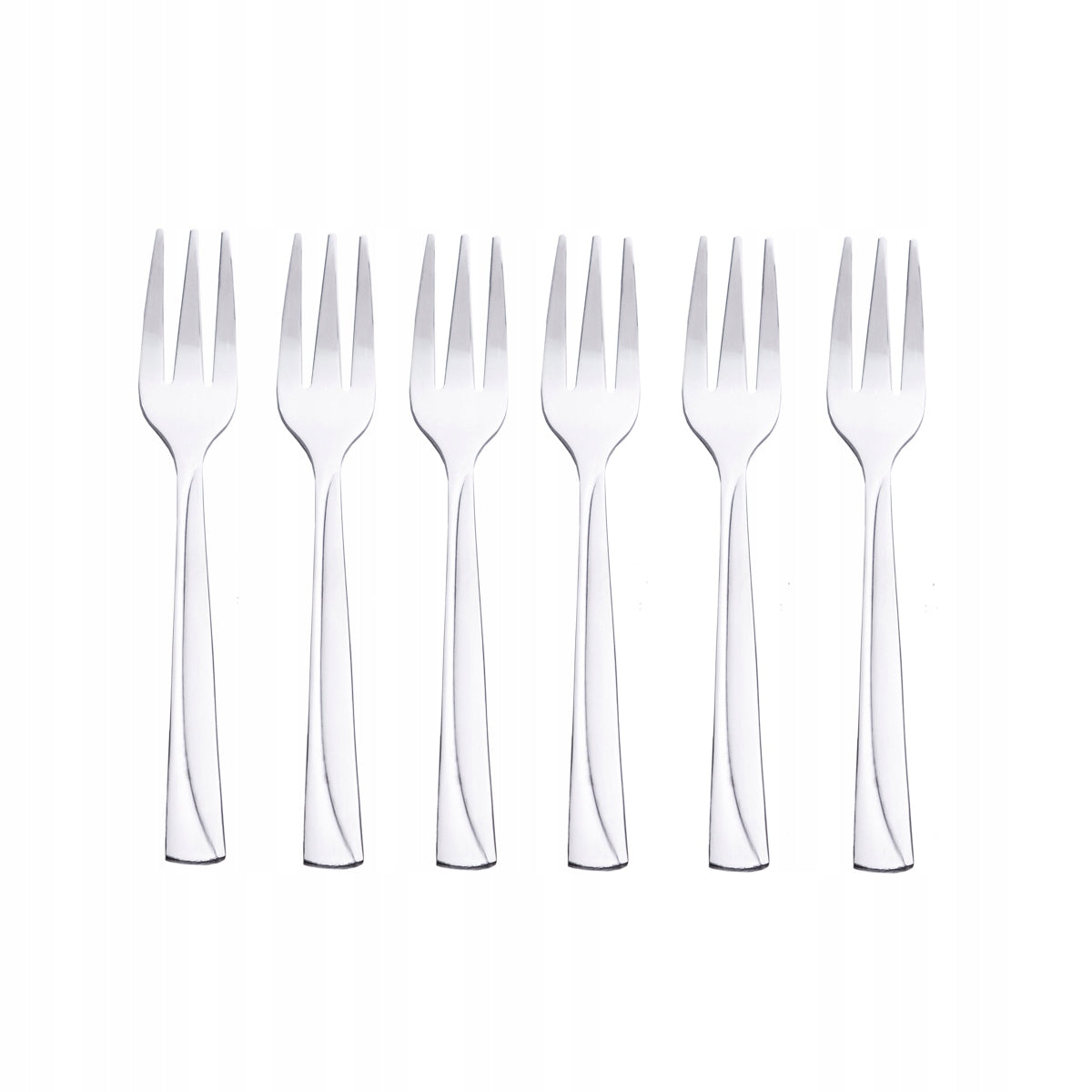 Komplet widelczyków do ciasta Silva 6 szt. DOMOTTI