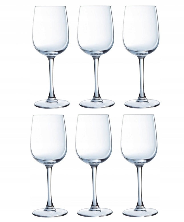 Kieliszki do wina Luminarc Versailles bezbarwny 360ml 6 szt.dj.