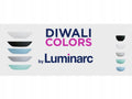 Talerz obiadowy płytki Luminarc Diwali 27 cm