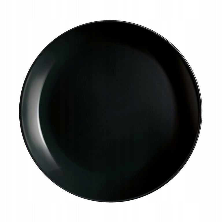 LUMINARC talerz deserowy DIWALI 19 cm czarny