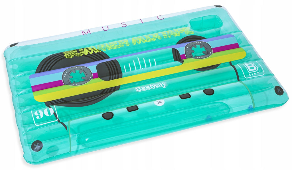 35833 Materac dmuchany dla 1 osoby Retro Beats 174 x 117 cm BESTWAY