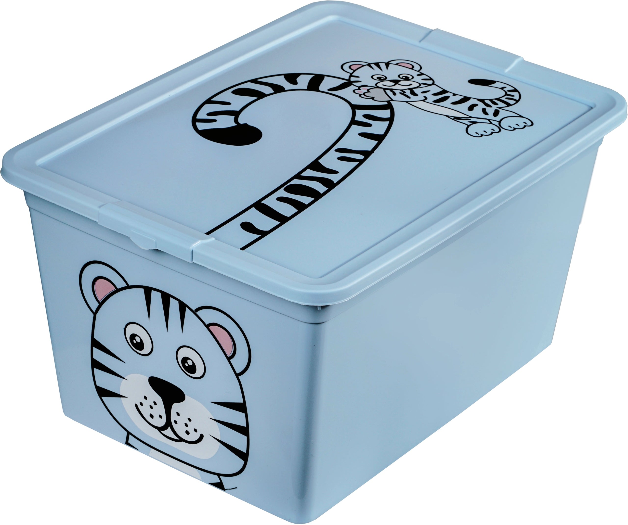 BRANQ - Pojemnik na zabawki - Animal Tygrysek 30 L
