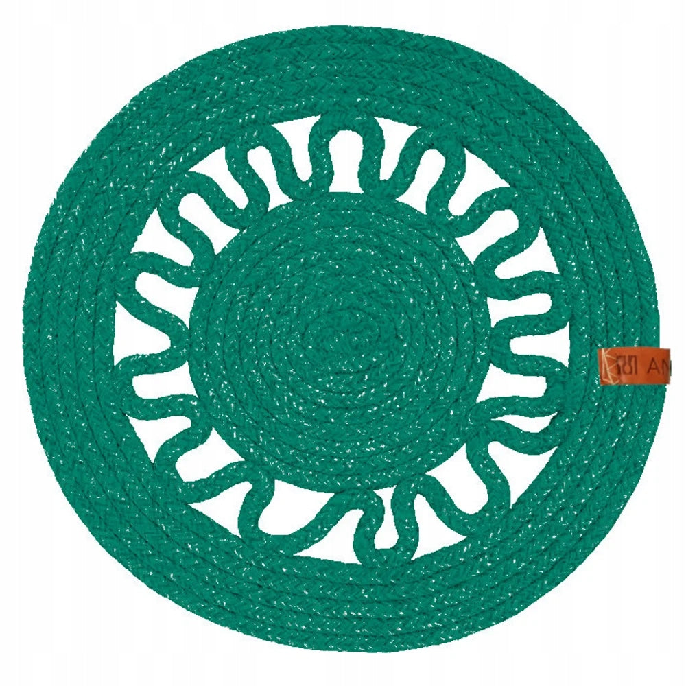 Podkładka na stół Boho 35 cm zielona AMBITION