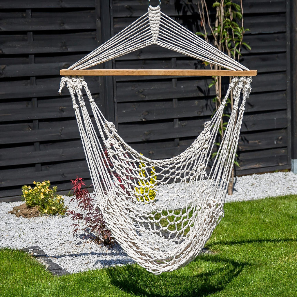 47599 Krzesło brazylijskie ażurowe 90 x 70 cm ecru PATIO