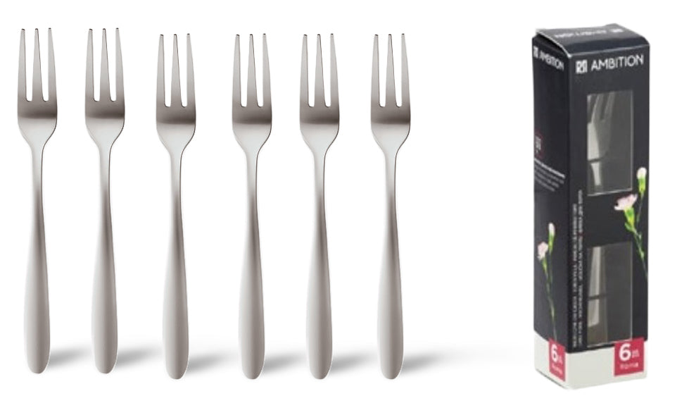 Widelczyk deserowy połysk Ambition ROMA 6 szt.
