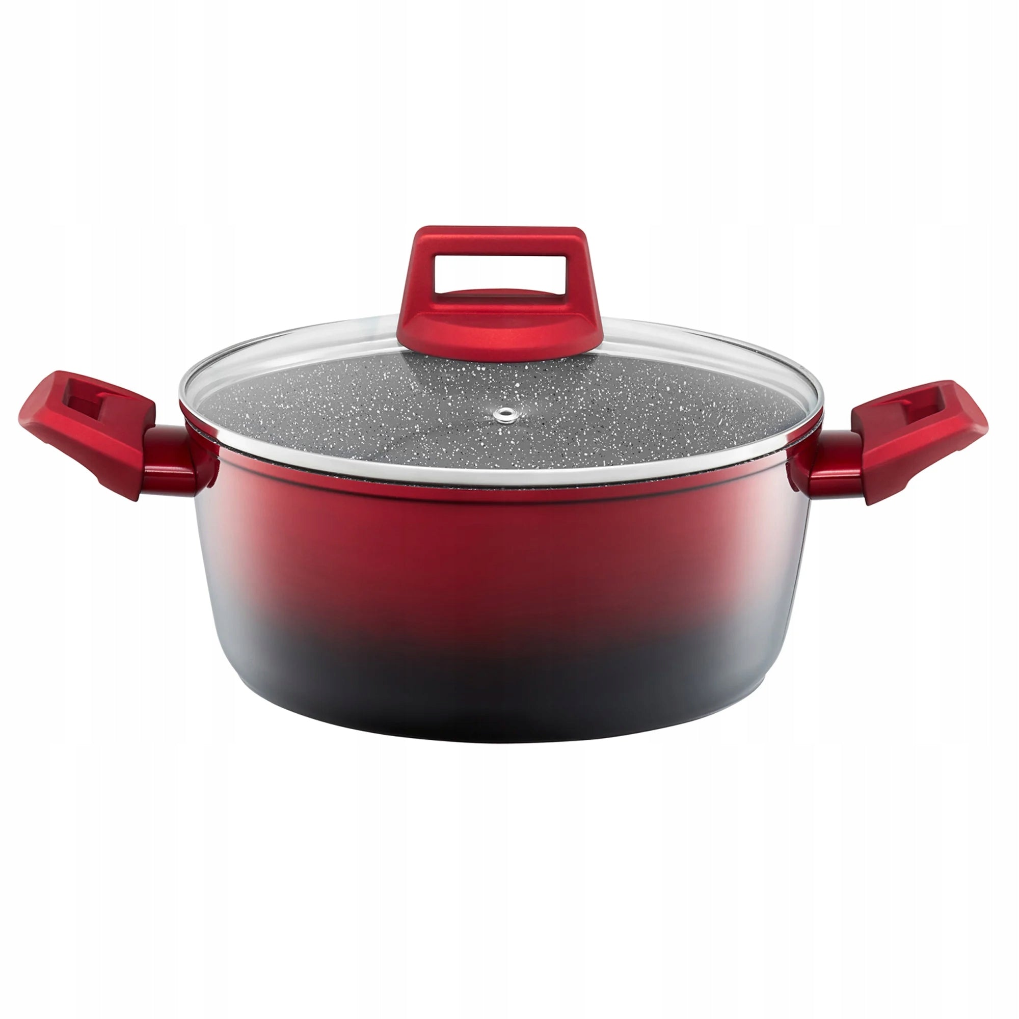 Garnek tradycyjny Ambition OMBRE RED 6,7 l