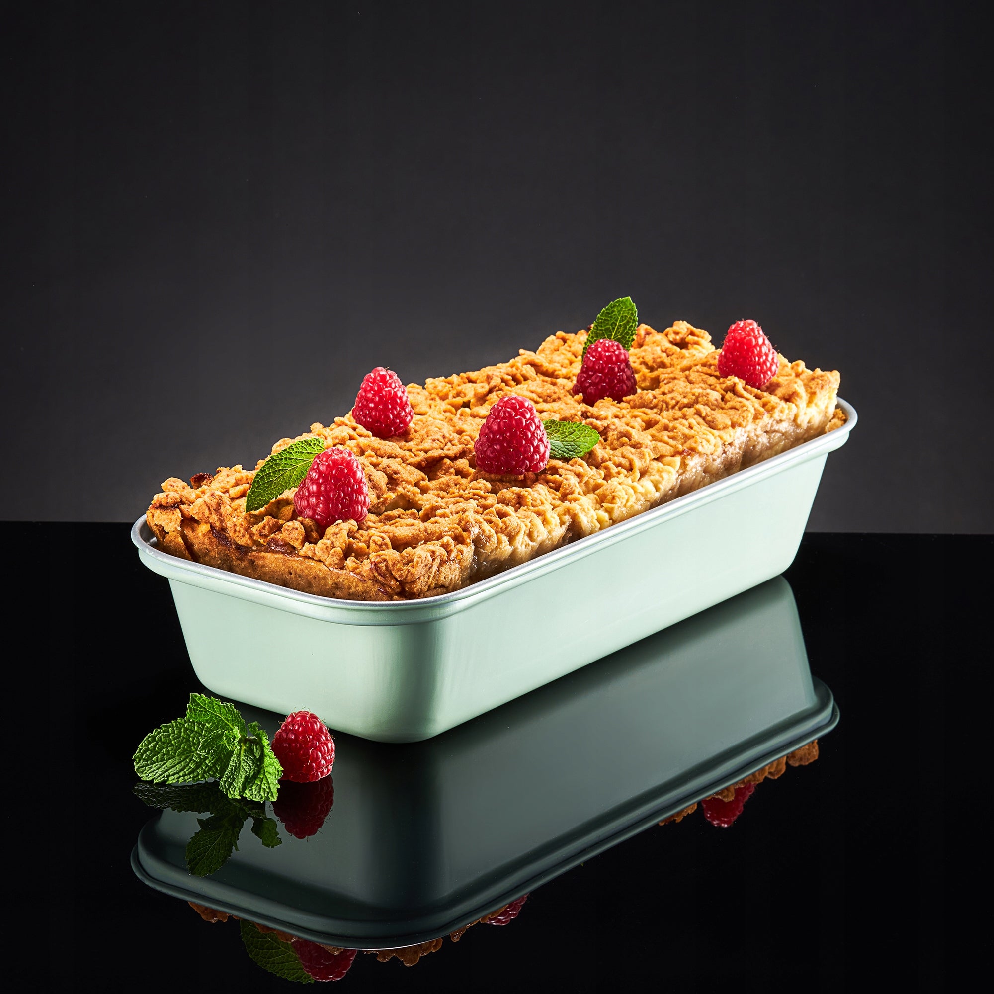 59696 Keksówka Fern 13 x 30 cm szałwiowa AMBITION