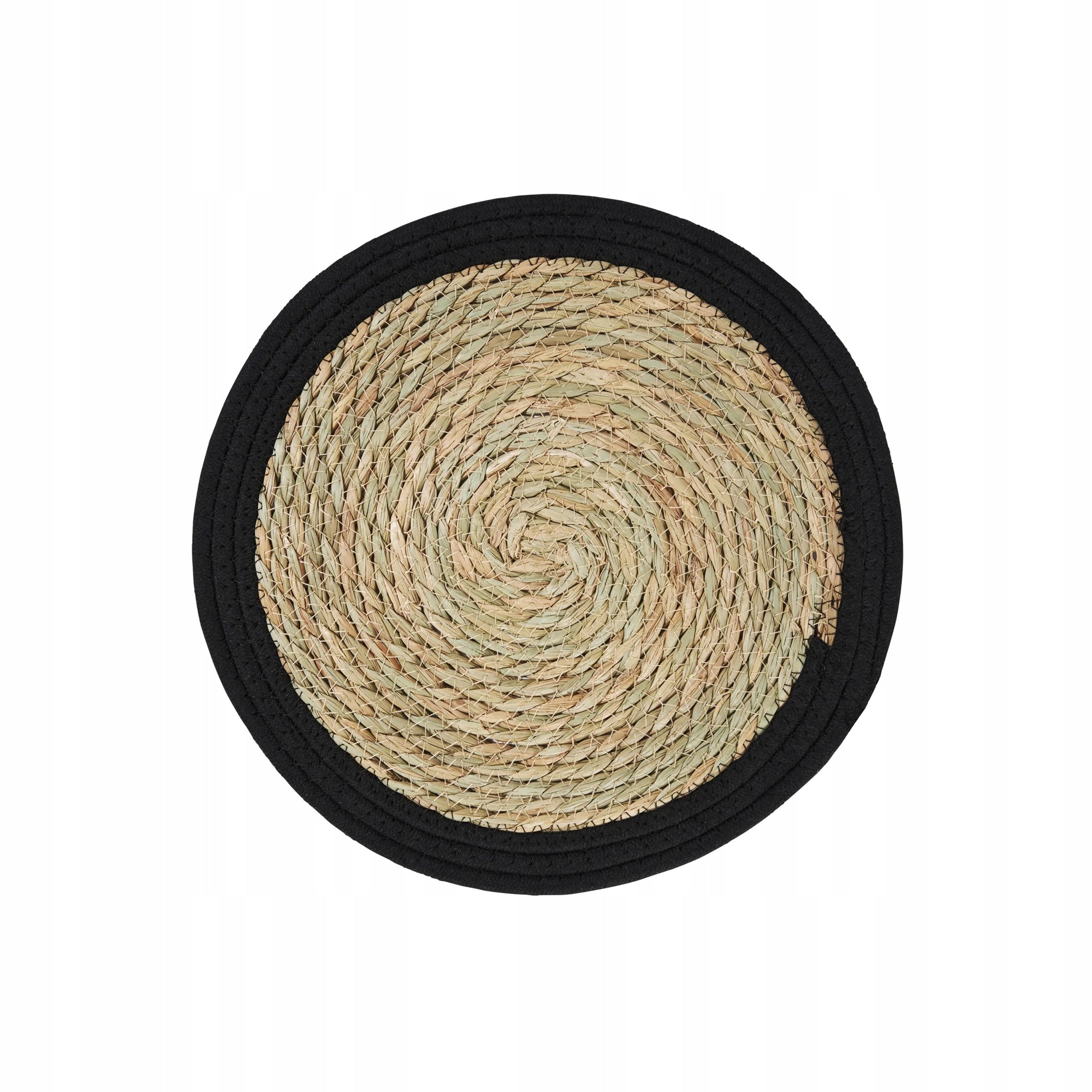 Podkładka na stół Boho Natural 30 cm czarna AMBITION