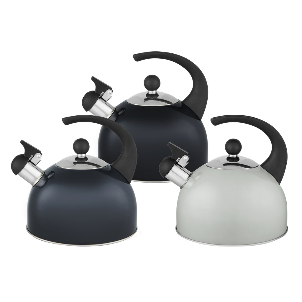 Czajnik tradycyjny stalowy Domotti 1,9 l (dm³) l szary