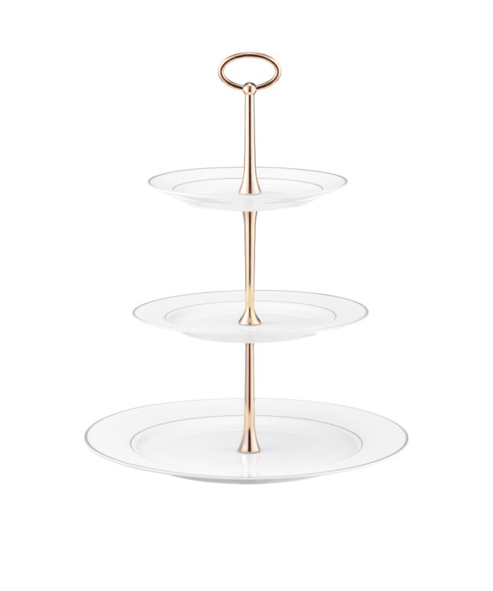 Patera trzypoziomowa Aura Gold AMBITION