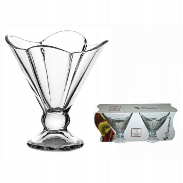 2 pucharki do lodów deserów Ice Ville Pasabahce