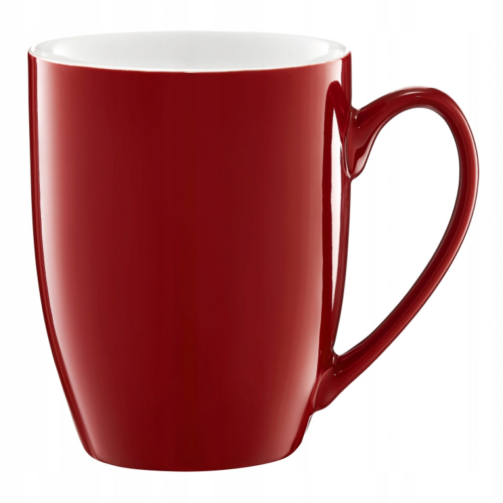 AMBITION AURA RED PORCELANA KUBEK 370 ML CZERWONY