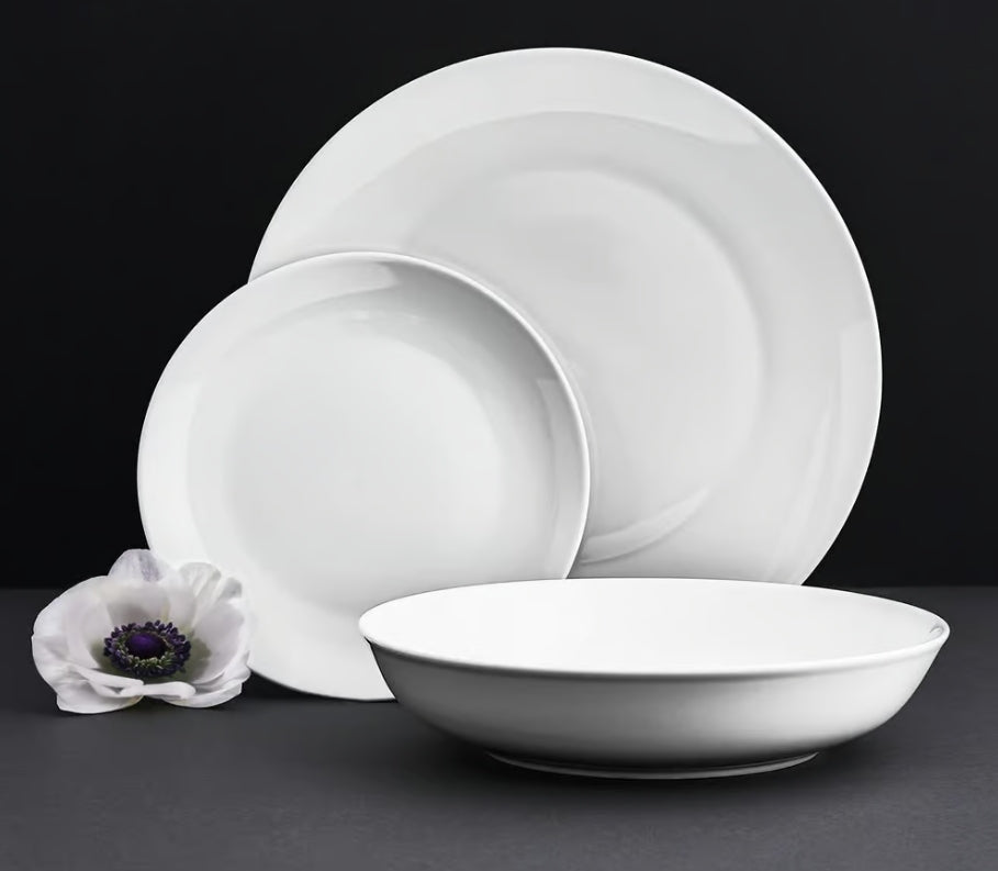 AMBITION BONA TALERZ DESEROWY 19CM PORCELANA BIAŁY 1SZT