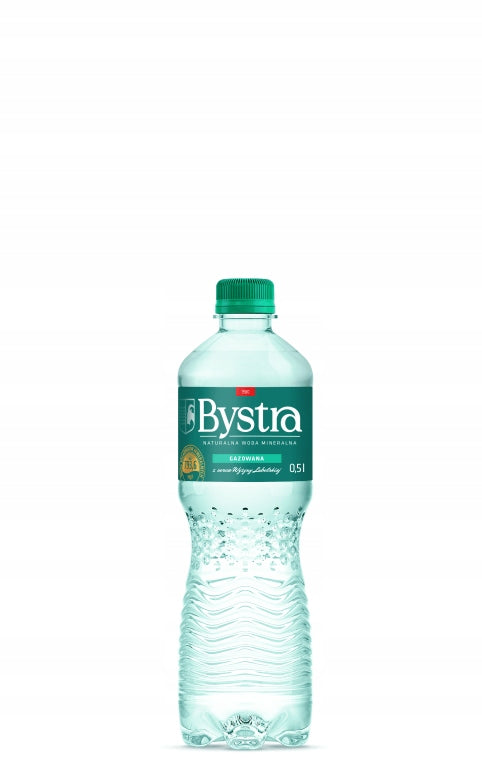 Woda gazowana BYSTRA 0,5l paleta 1368szt