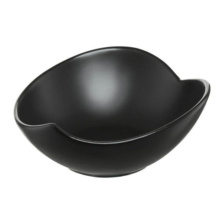 SALSA AMBITION salaterka LIŚĆ 15cm dipy sos CZARNA