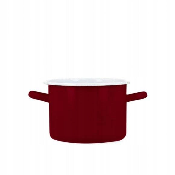 Garnek tradycyjny Emalia Olkusz Couleurs 4,5 l dj.