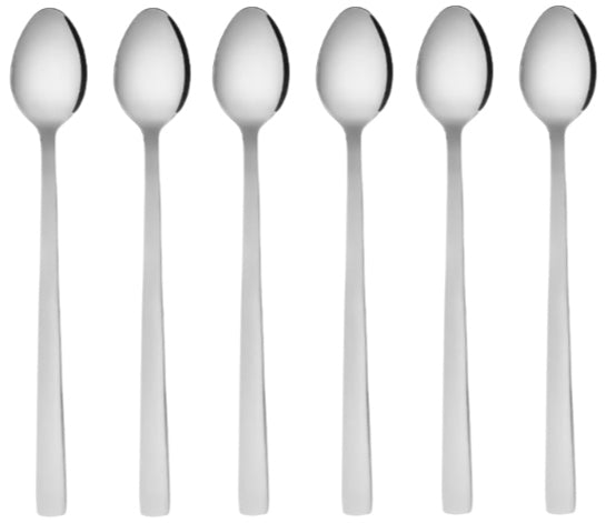 AMBITION 6 SZTUĆCE PRATO ŁYŻECZKI KAWY LATTE COCTAILI LODÓW DESERÓW DŁUGIE