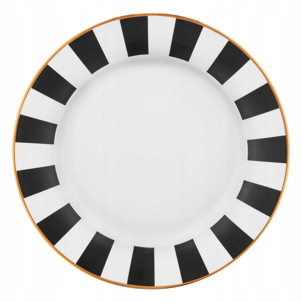 66519 Talerz deserowy Ribs 15 cm AMBITION