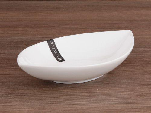AMBITION SALSA SALATERKA ŁÓDKA 21 CM PORCELANA