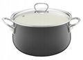 Garnek tradycyjny Emalia Olkusz 2,6 l 20cm szary