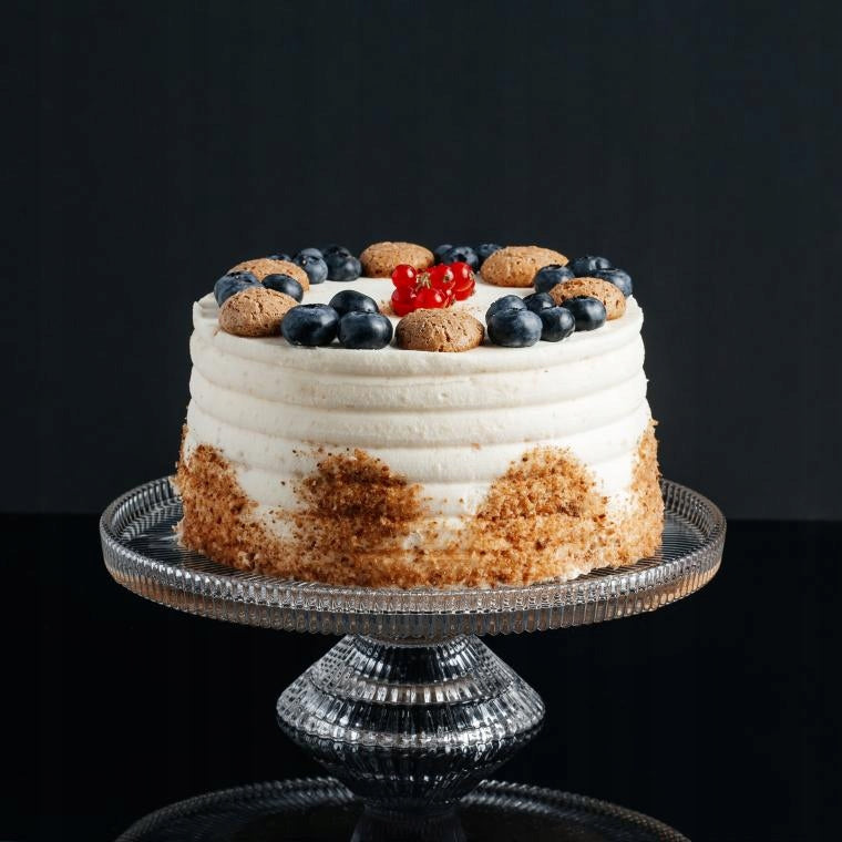 PATERA NA NODZE CURLY 25 CM PRZEZROCZYSTA AMBITION