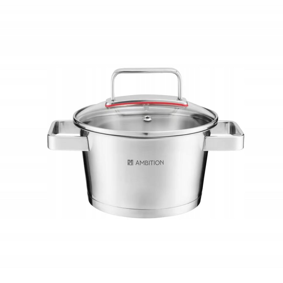 Zestaw garnków Ambition Selection stal nierdzewna 6 el.