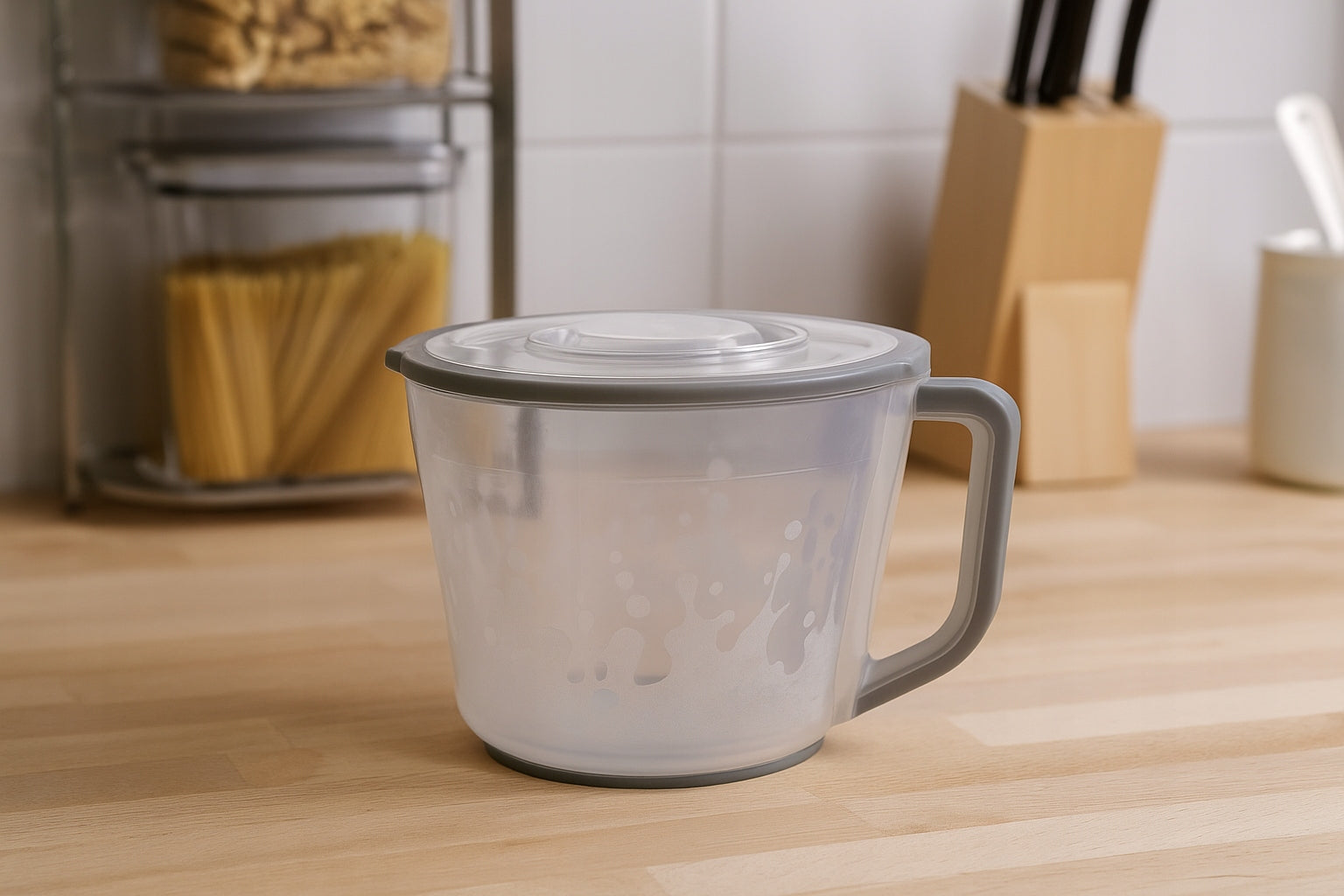 DZBANEK POJEMNIK POJEMNY MISKA DO MIESZANIA MIKSOWANIA 2L MIARKA BRANQ HIT