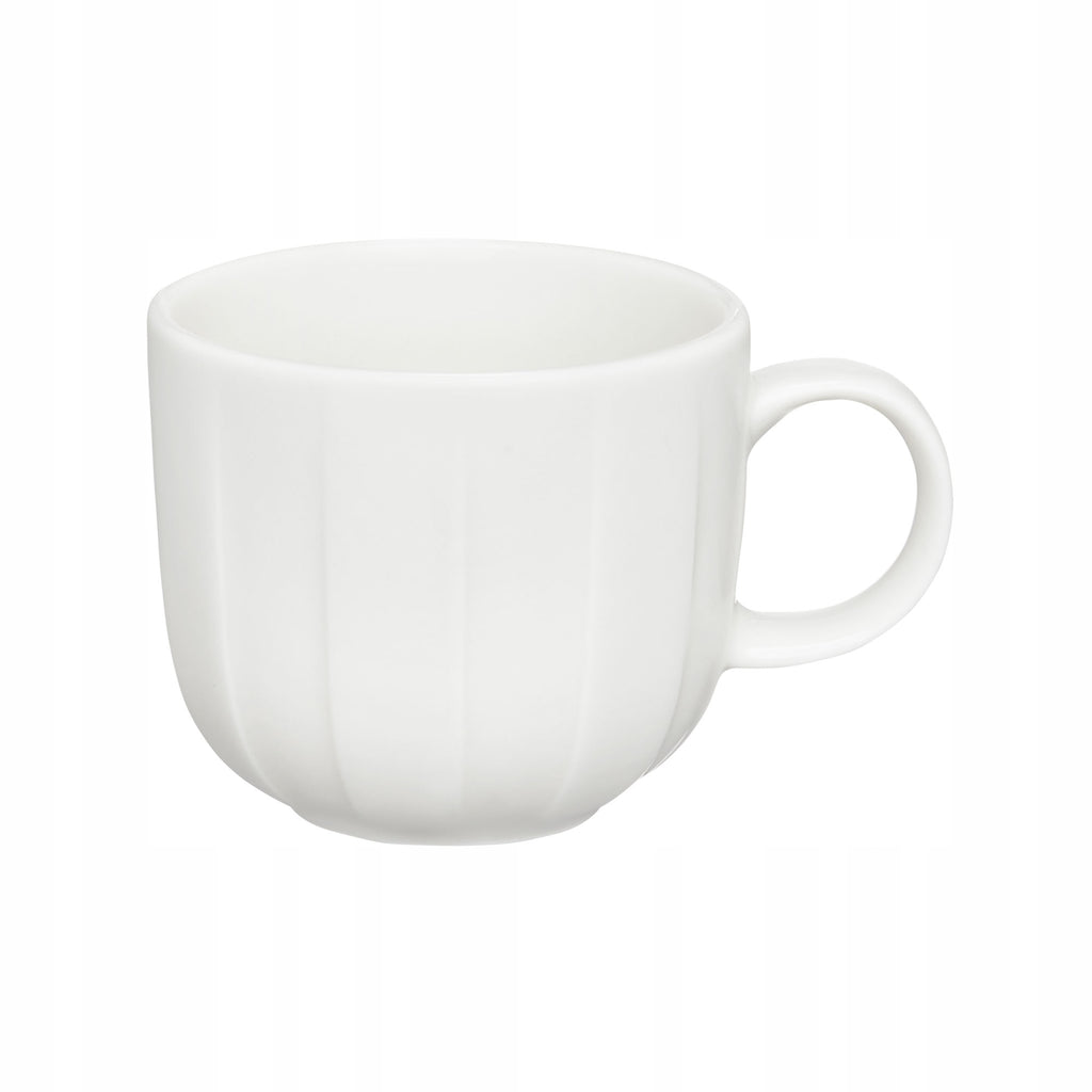 75013 Filiżanka Ligne 90 ml biała AMBITION