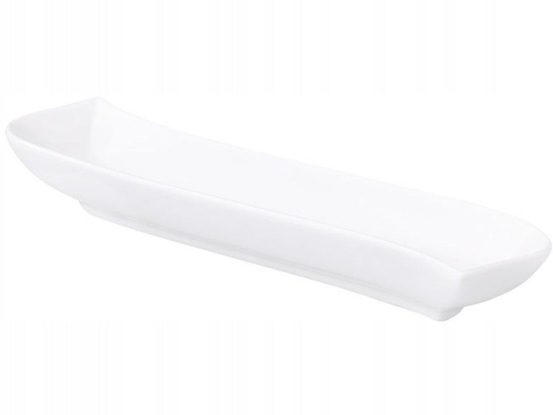 Salaterka łódeczka Ambition Fala biały 23 x 5,5 cm